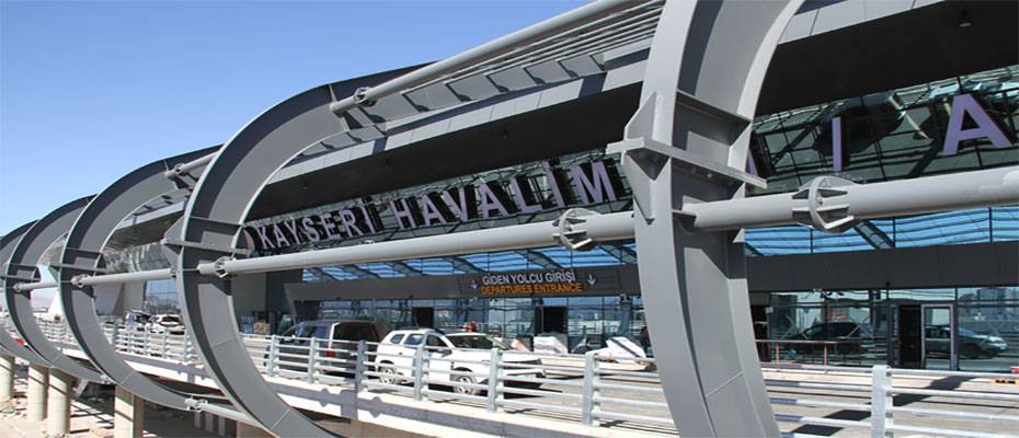 Kayseri Havalimanı yeni terminal binasının yüzde 99'u tamamlandı
