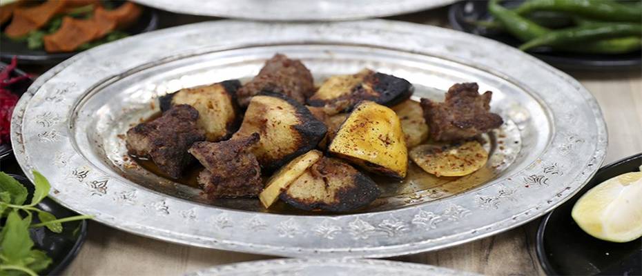 Gastronomi kenti Gaziantep'te kış yemekleri ateşle buluştu