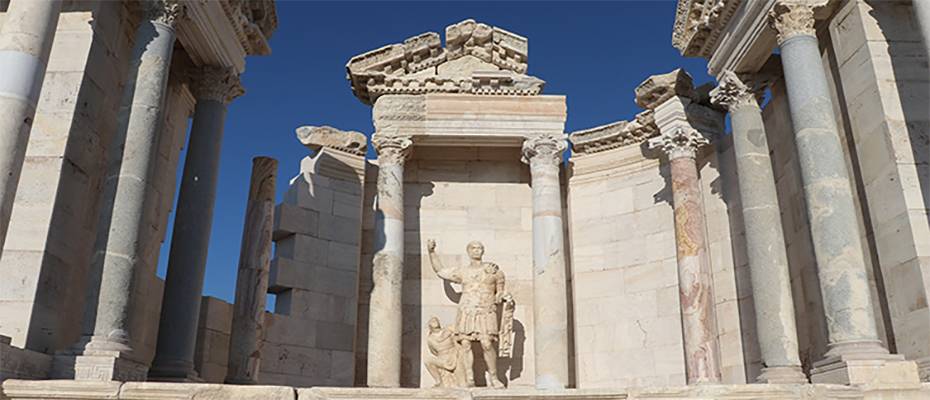 Laodikya'daki anıtsal çeşme yüzyıllar sonra yeniden cazibe merkezi oldu