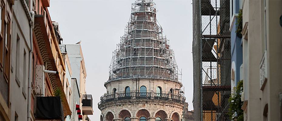 Galata Kulesi'nin külahındaki restorasyon çalışmaları yakında tamamlanacak