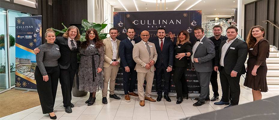 Coral Travel & FERIEN Touristik Glamouröse Christmas Gala mit Hotelpartner CULLINAN Belek in Köln