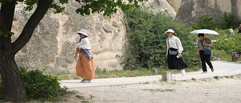 Kapadokya'da 2023 ziyaretçi sayısında tüm zamanların rekor yılı oldu