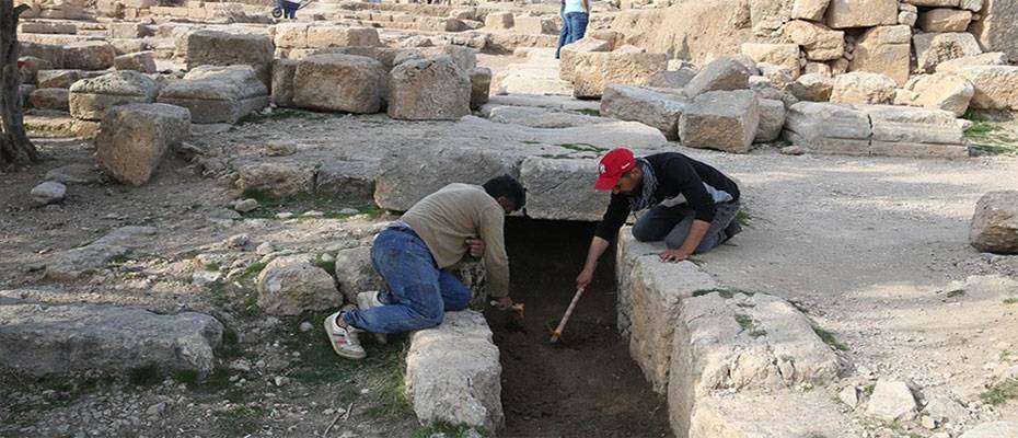 Dara Antik Kenti'nde 1500 yıllık içme suyu kanalı bulundu