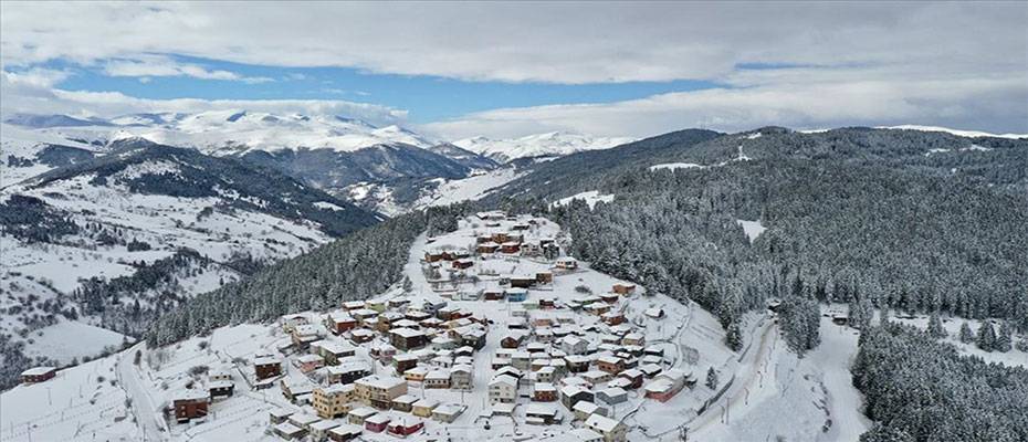 Kümbet Yaylası doğaseverlerin kış rotasında yer alıyor