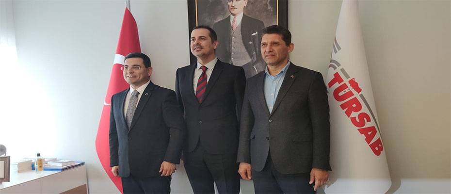 AKP Antalya Büyüksehir Belediye Başkan Adayı Hakan Tütüncü´den Türsab Akdeniz BTK´ya Ziyaret