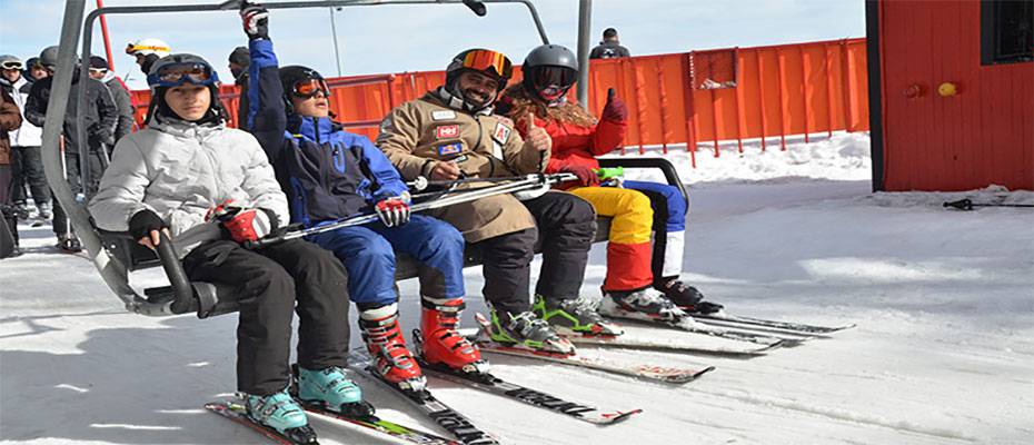 Sarıkamış Kayak Merkezi, İranlı turistlerin gözdesi oldu