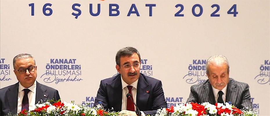 Cumhurbaşkanı Yardımcısı Yılmaz: 81 ilimizi aynı eşit mesafede görerek hizmet etmeye devam edeceğiz