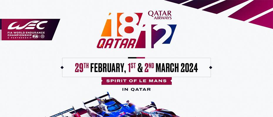 Qatar Airways is the Sponsor of the Qatar Airways Qatar 1812 Km FIA World Endurance Championship 