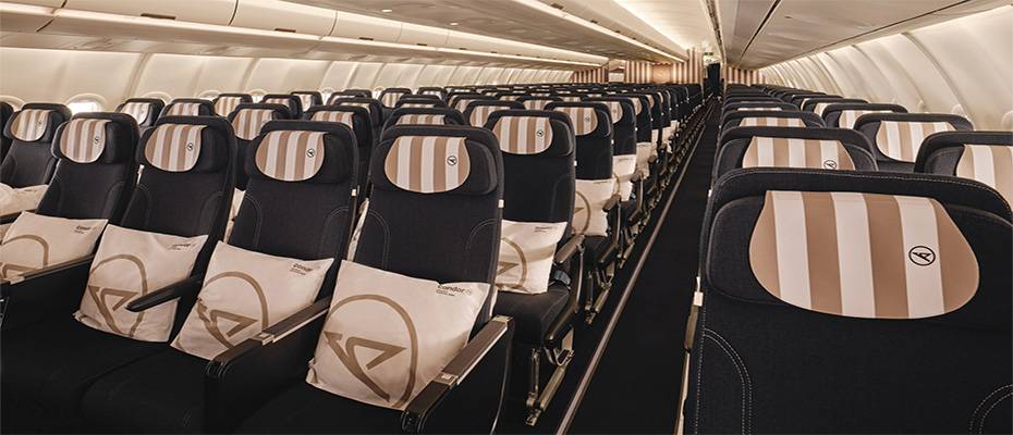 Condor unveils its new cabin on short and medium-haul routes