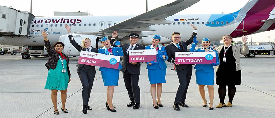 Nach erfolgreichem Dubai-Start: Eurowings verdoppelt Angebot in die Golfregion