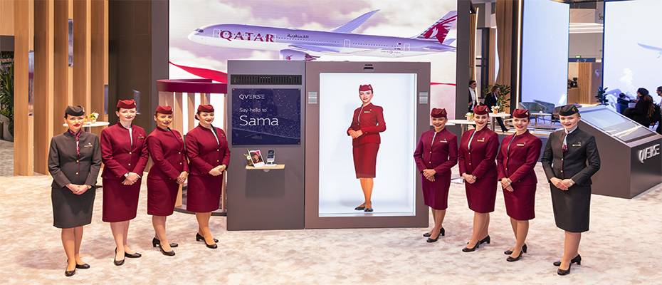 Qatar Airways Showcases New Features of World’s First AI Virtual Digital Human Cabin Crew