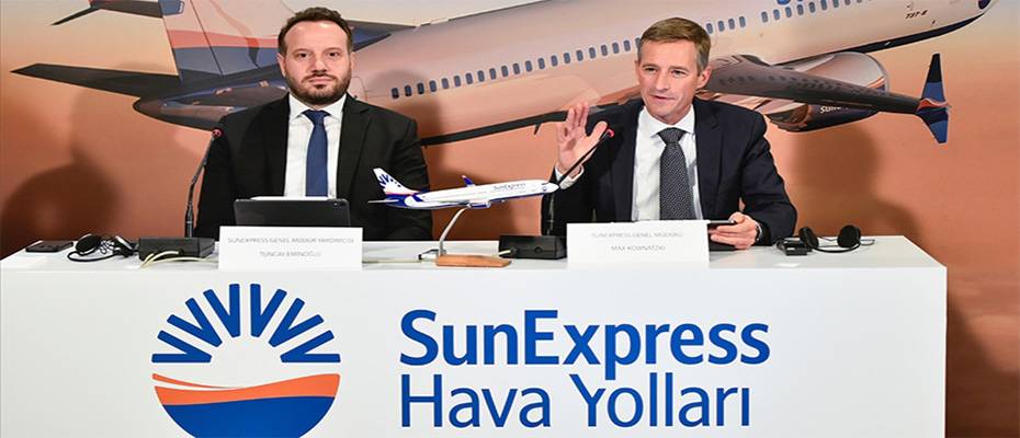 SunExpress 2024'te 15 milyon yolcu hedefliyor