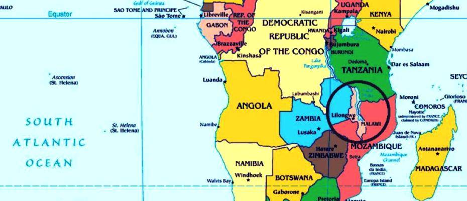 Малави объявляет об отмене виз для более чем 70 стран