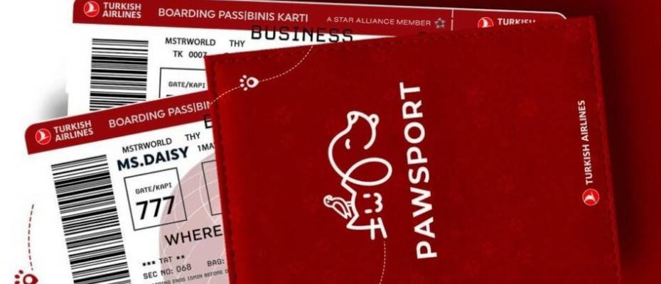 Turkish Airlines вводит «PAWSPORT»