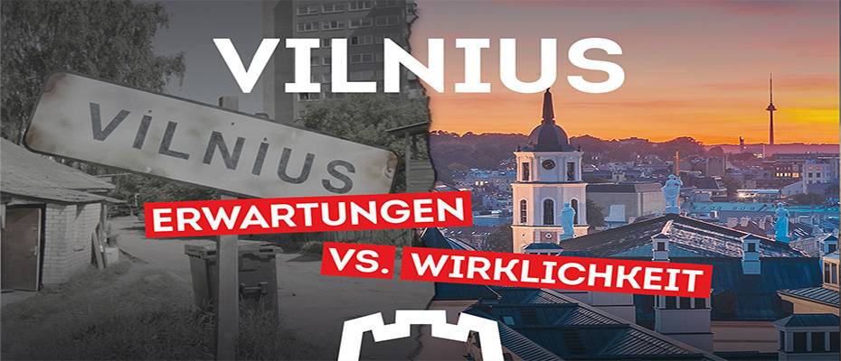 Vilnius: Selbstironische Kampagne in Anlehnung an westliche Stereotypen über Osteuropa 