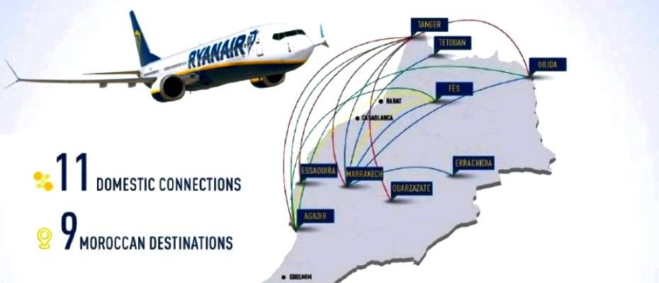 Ryanair зашел на внутренний авиа рынок  Марокко