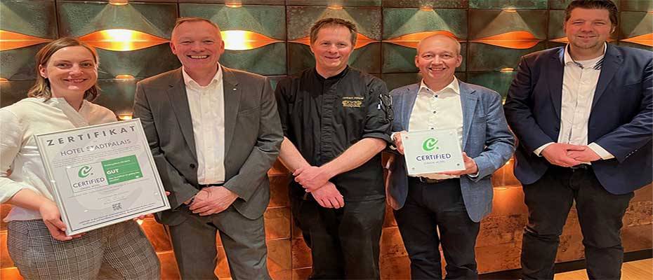 Das Hotel Stadtpalais Köln wurde als Certified Green Hotel ausgezeichnet