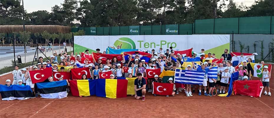 Corendon Tennis Club Kemer, Uluslararası TEN PRO – Turkish Bowl Tenis Turnuvası ile açıldı 