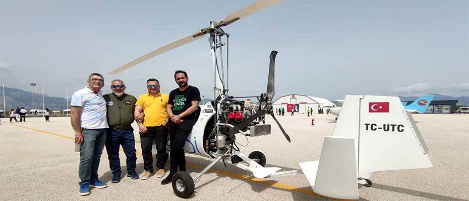 Gyrocopter Turu İle Antalya´nın Havadan Tadını Çıkaracaklar