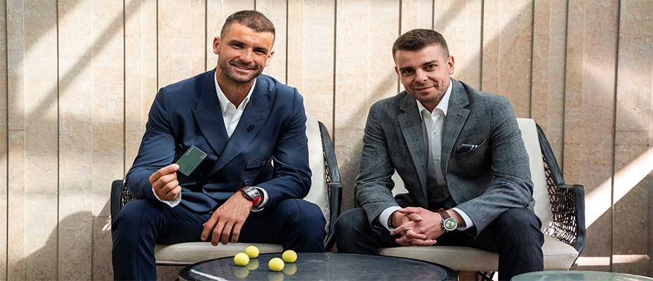 Tennislegende Grigor Dimitrov wird Markenbotschafter von Payhawk