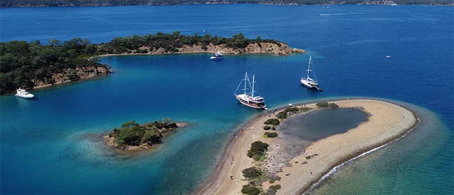 Mavi yolculuğun vazgeçilmez rotası Muğla kıyıları misafirlerini bekliyor