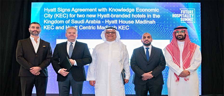 Hyatt Signs Agreement with Knowledge Economic City for Two New Hotels in Saudi Arabia