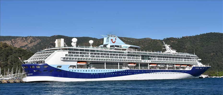 Marella Discovery 1800 yolcusuyla Marmaris'e geldi