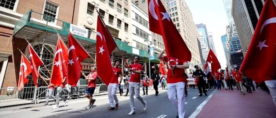 Турецкий парад в Нью-Йорке
