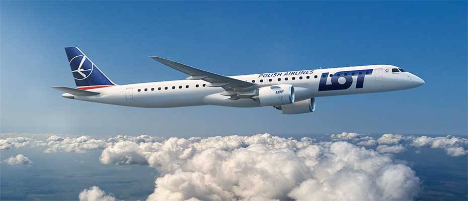 LOT Polish Airlines stellt drei Embraer E195-E2 in Dienst 