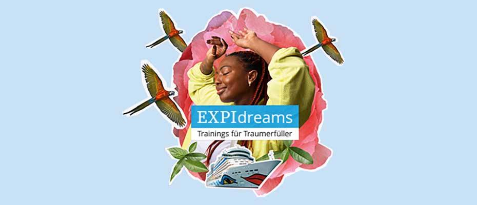 AIDA Cruises startet interaktive Roadshow EXPIdreams für Vertriebspartner