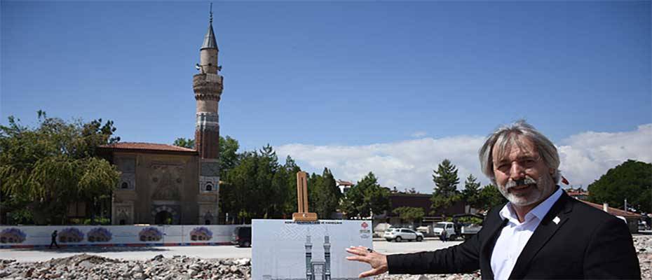 Konya'da Sahib Ata Külliyesi yapılan restorasyonla eski ihtişamına kavuşacak