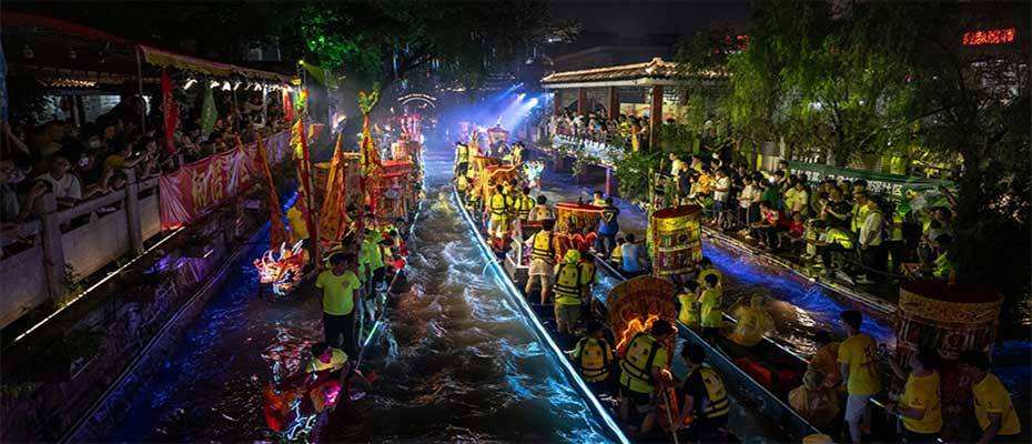 Çin'de Ejderha Kayığı Festivali tatilinde 110 milyon yurt içi seyahat yapıldı