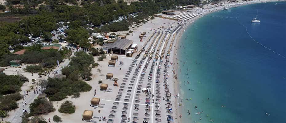 Muğla sahillerinde bayramın son gününde yoğunluk sürdü