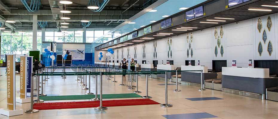 Terminal 2 am Flughafen Almaty eröffnet