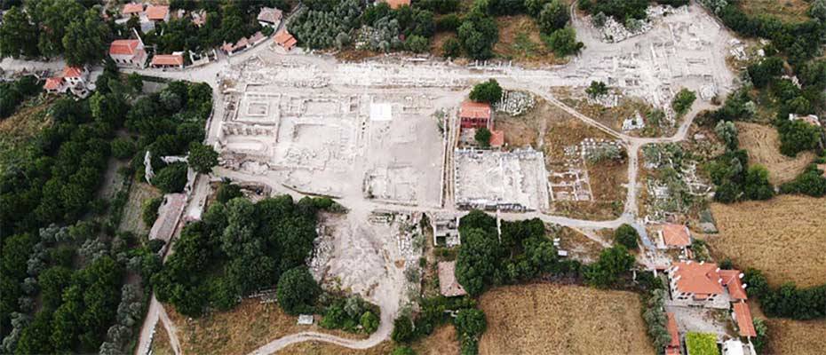 Gladyatörler kenti Stratonikeia'da Geleceğe Miras Projesi ile çalışmalar hızlandı