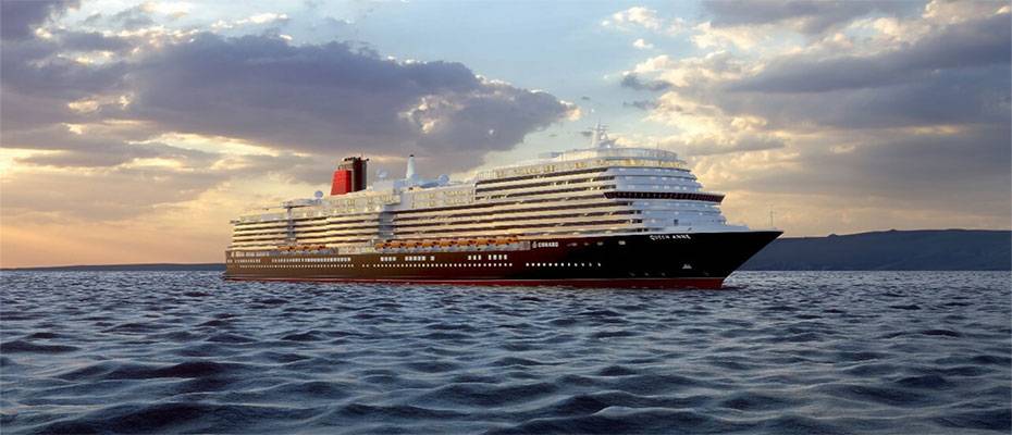 Die neue Queen Anne besucht erstmals die Kieler Förde