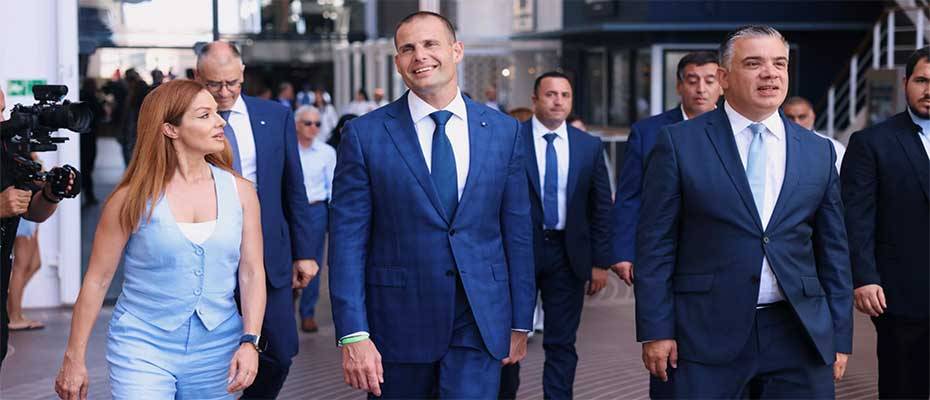 MSC: Offizielle Einweihung der Landstromanlage in Valletta auf Malta