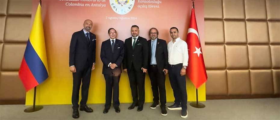 İş insanı Melih Beken Kolombiya Antalya Fahri Konsolosu oldu