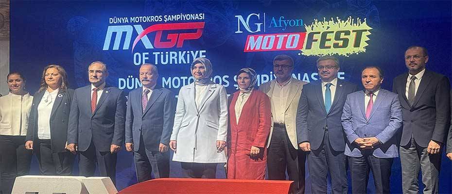 Dünya Motokros Şampiyonası ile NG Afyon MotoFest'in lansmanı yapıldı