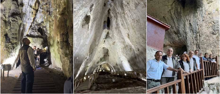 Sinop'ta İnaltı Mağarası turizme kazandırılıyor
