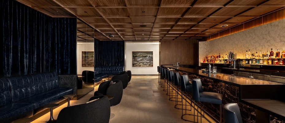 Neu gestaltete United Polaris Lounge in Chicago