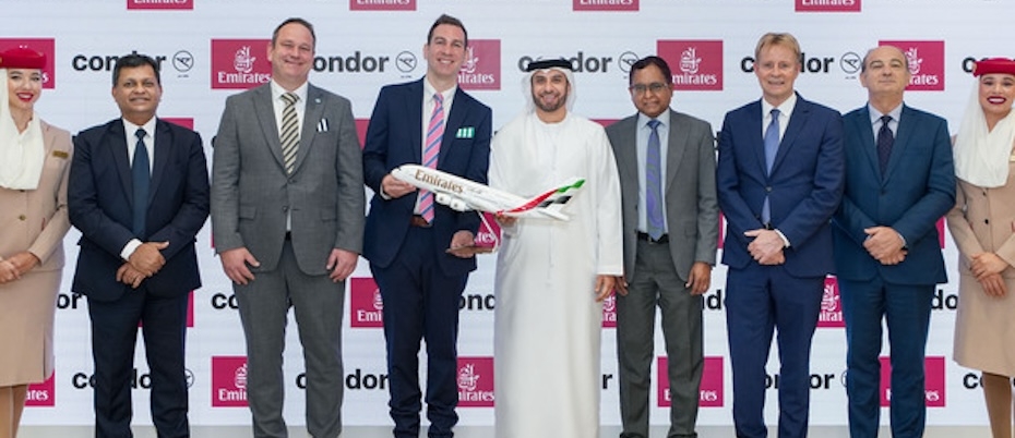 Condor und Emirates starten offiziell gegenseitiges Codeshare-Abkommen