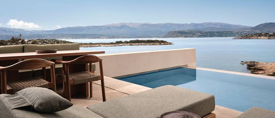 Das neue JW Marriott Crete Resort & Spa steht für mediterranes Design 