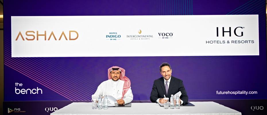 IHG and Ashaad Announce Three New Hotels in Saudi Arabia