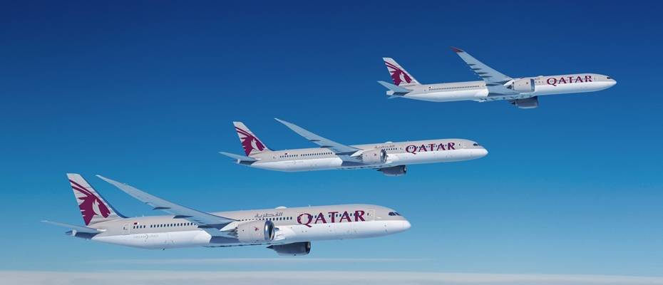 Boeing and Qatar Airways Announce Record-Breaking Order for 210 Widebody Jets