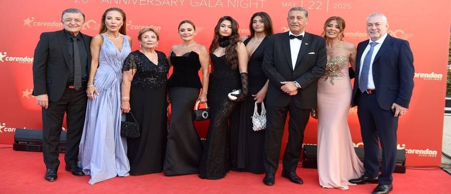 Corendon Airlines, 20. Yılını Antalya’daki Görkemli Gala Gecesiyle Kutladı
