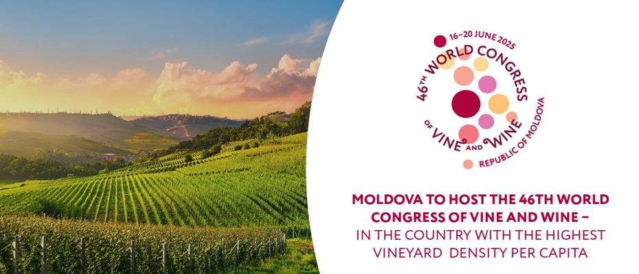 Moldova to Host the 46th World Congress of Vine and Wine 