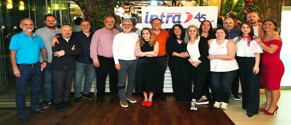 İntra turizm 45nci yılını gururla kutladı