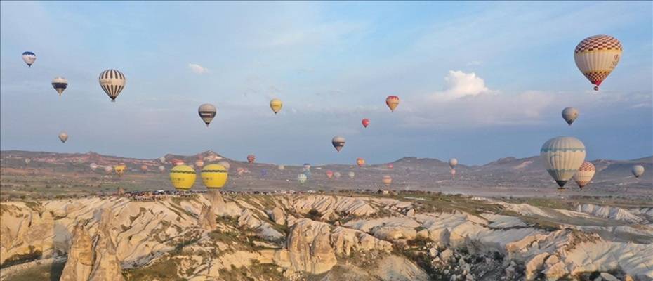 Kapadokya, 2025’in İlk 5 Ayında 1 Milyon 652 Bin Turisti Ağırladı