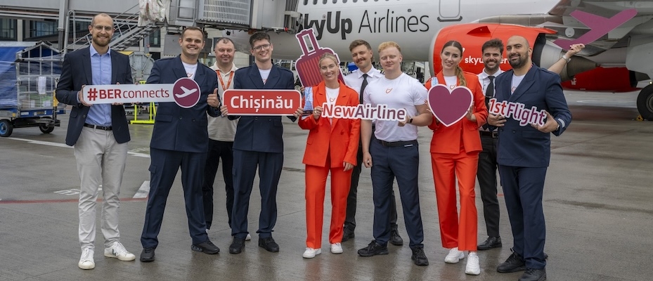 SkyUp Airlines startet am BER neue Verbindung nach Chișinău